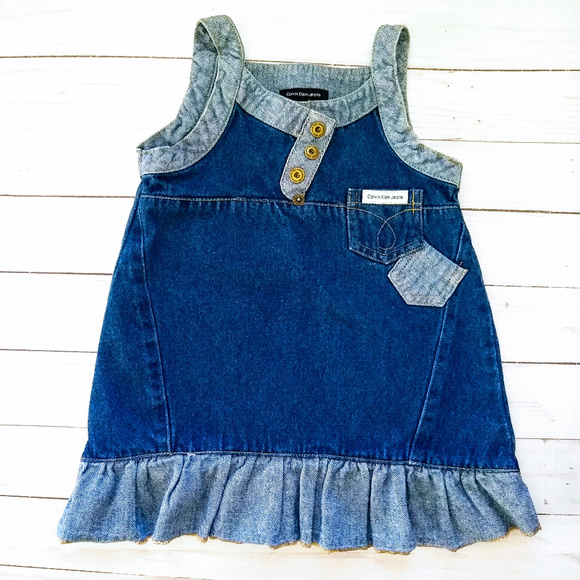 blue jean jumper dress